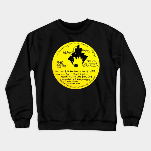 SCHOOLLY D P.S.K. (1985) Crewneck Sweatshirt by Scum & Villainy